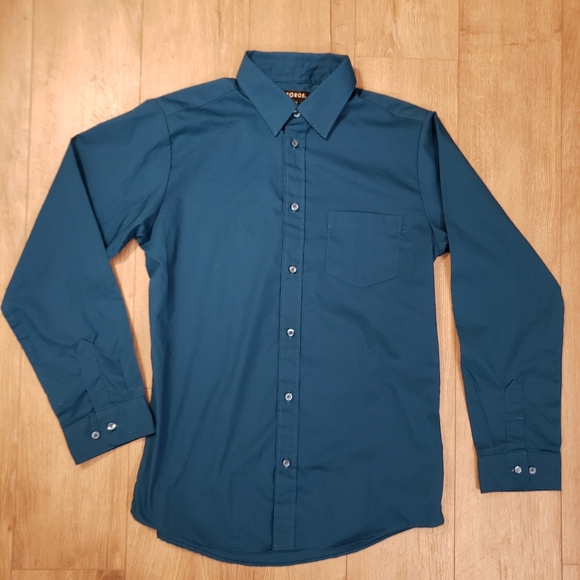 BOYS GEORGE BUTTON DOWN SHIRT - SIZE 18 - Picture 1 of 2